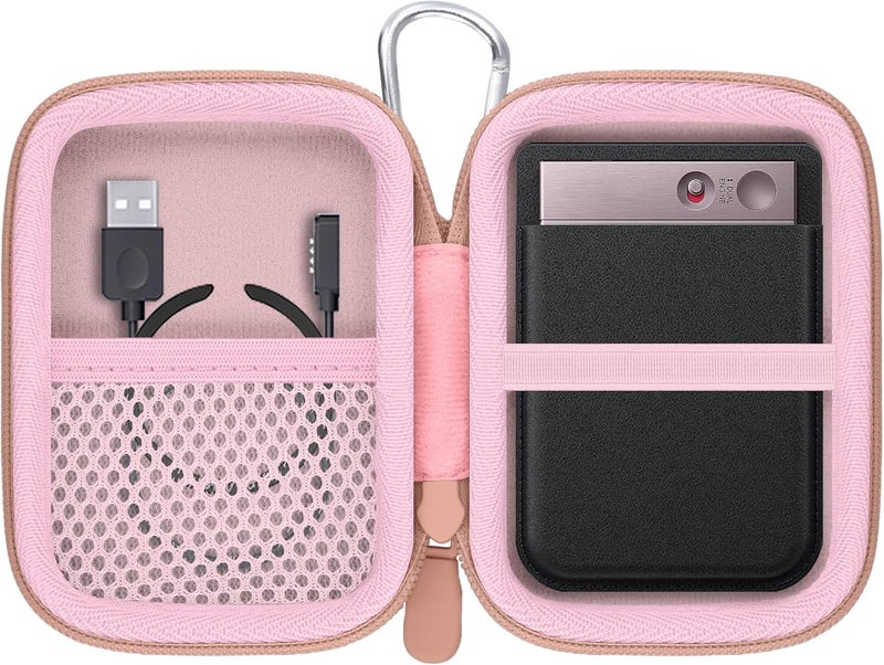 Baval Hard Carrying Travel Case for PLAUD Note/Note Pro AI Voice Recorder,Compatible with Digital Recorder and Magnetic Protective Case(Rose Gold) - Image 1